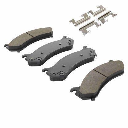 Quality-Built Quality-Built Work Force Heavy Duty Brake Pads w/ Hardware 1002-0785M