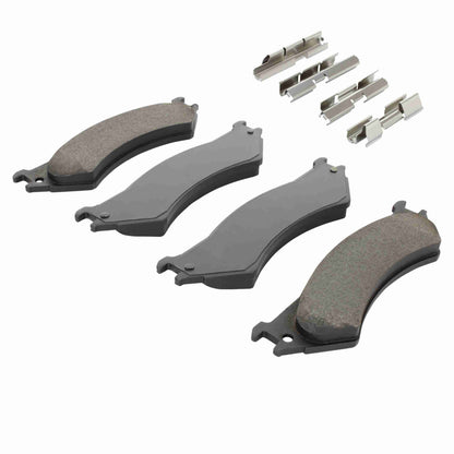 Quality-Built Quality-Built Work Force Heavy Duty Brake Pads w/ Hardware 1002-0802M