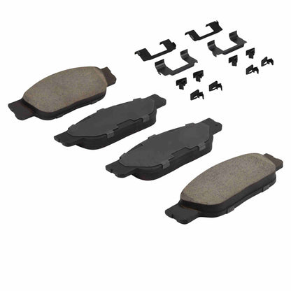 Quality-Built Quality-Built Work Force Heavy Duty Brake Pads w/ Hardware 1002-0805M