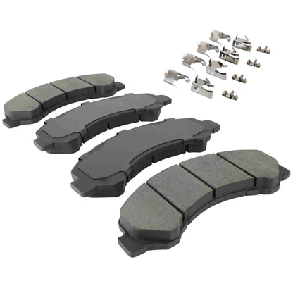 Quality-Built Quality-Built Work Force Heavy Duty Brake Pads w/ Hardware 1002-0826M