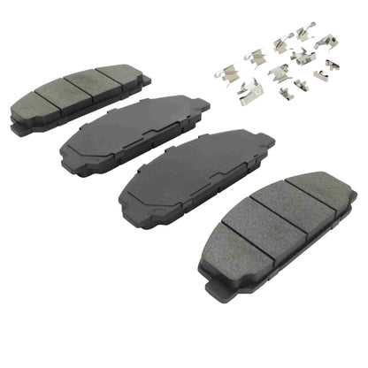 Quality-Built Quality-Built Work Force Heavy Duty Brake Pads w/ Hardware 1002-0827M