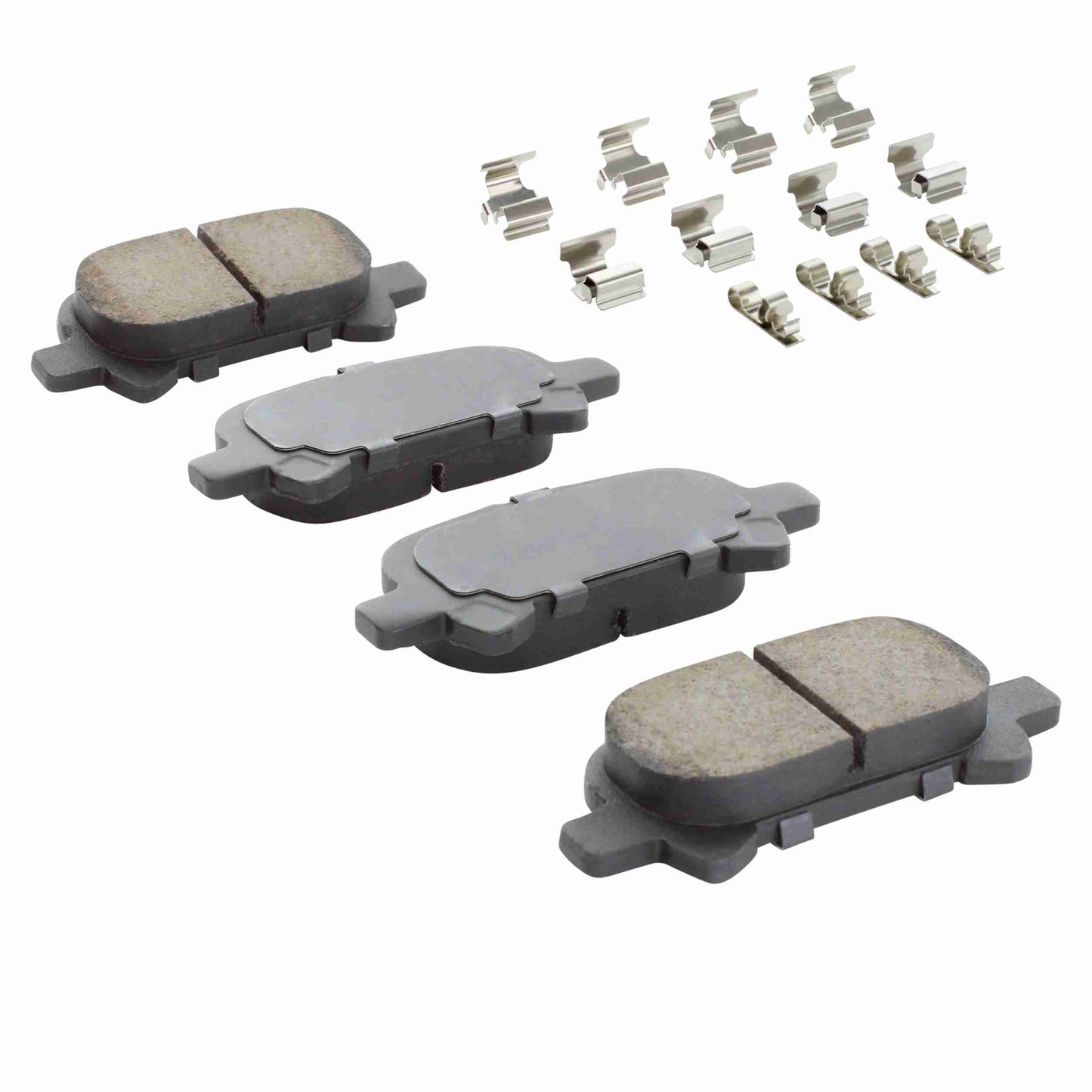 Quality-Built Quality-Built Work Force Heavy Duty Brake Pads w/ Hardware 1002-0828AM