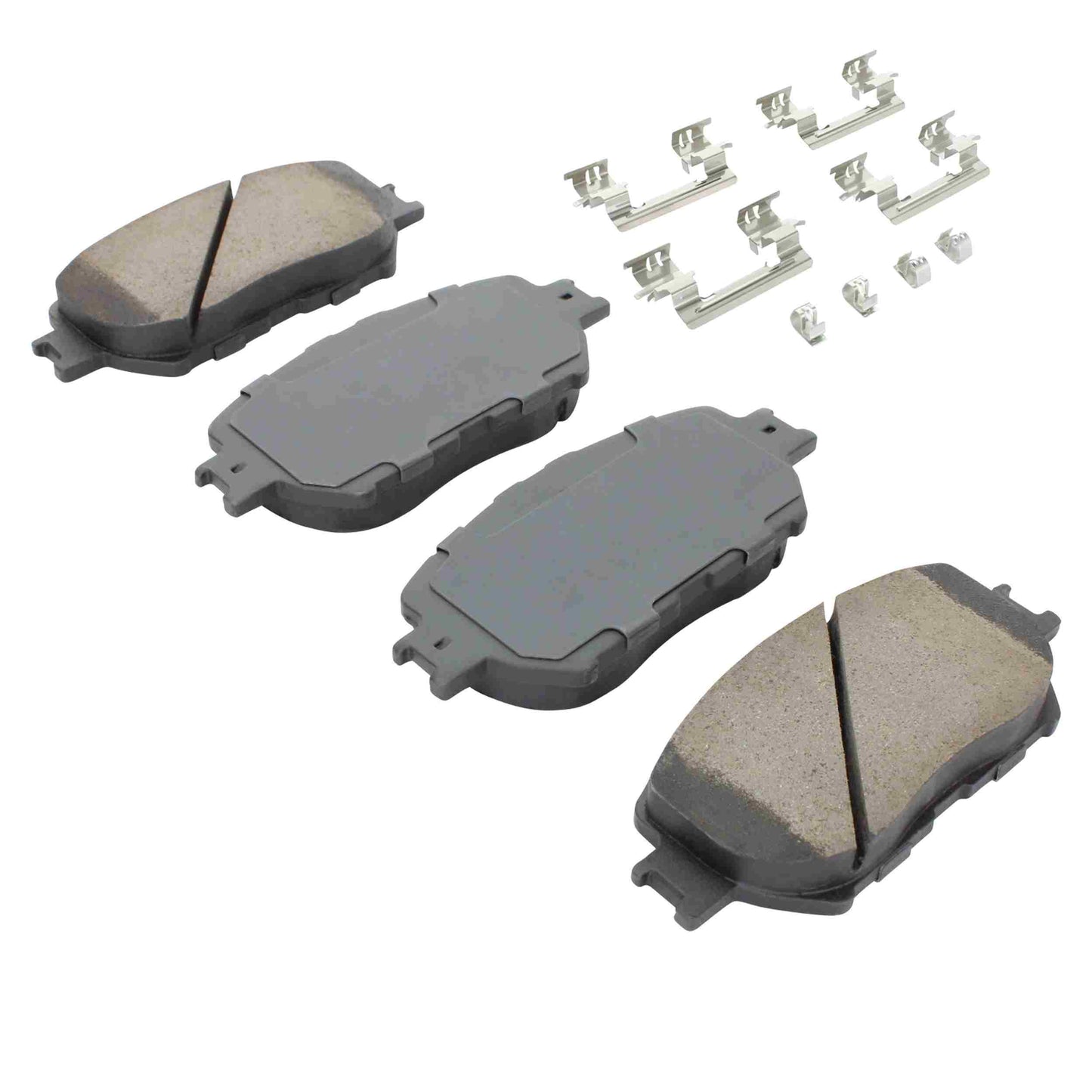Quality-Built Quality-Built Work Force Heavy Duty Brake Pads w/ Hardware 1002-0908AM