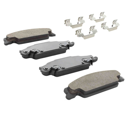 Quality-Built Quality-Built Work Force Heavy Duty Brake Pads w/ Hardware 1002-0922M