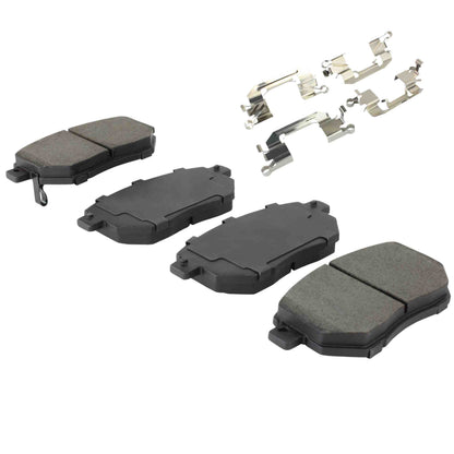 Quality-Built Quality-Built Work Force Heavy Duty Brake Pads w/ Hardware 1002-0969AM