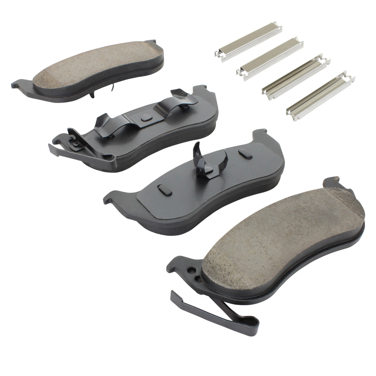 Quality-Built Quality-Built Work Force Heavy Duty Brake Pads w/ Hardware 1002-0981M