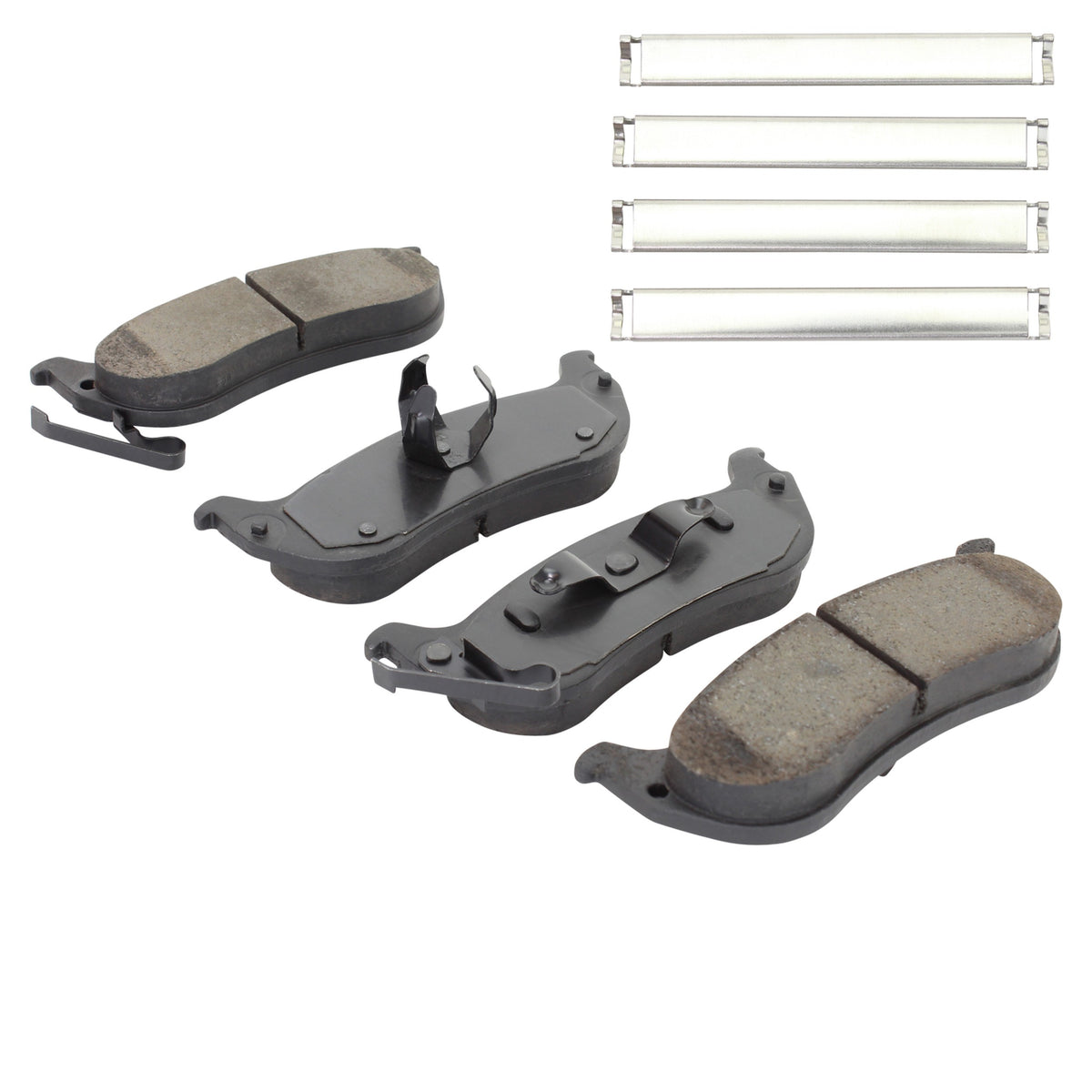 Quality-Built Quality-Built Work Force Heavy Duty Brake Pads w/ Hardware 1002-0998M