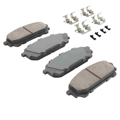 Quality-Built Quality-Built Work Force Heavy Duty Brake Pads w/ Hardware 1002-1004M