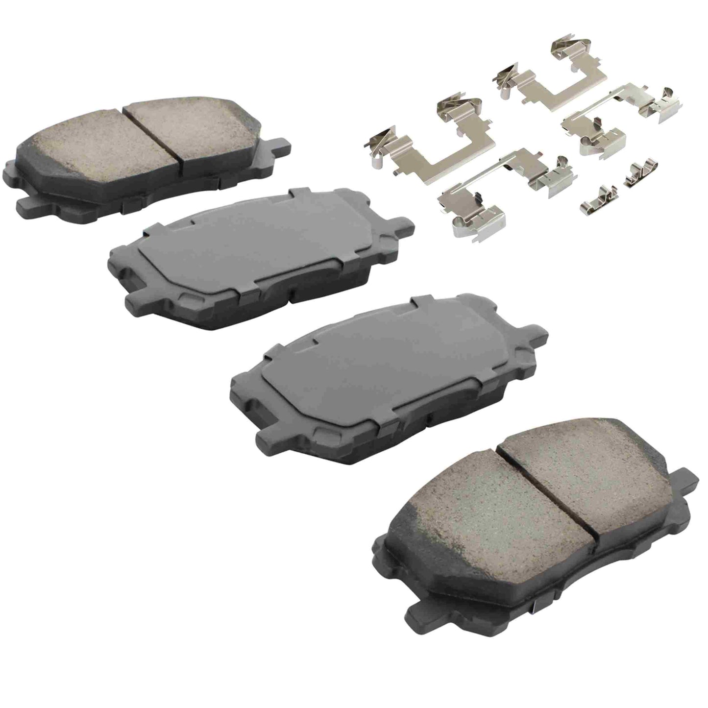 Quality-Built Quality-Built Work Force Heavy Duty Brake Pads w/ Hardware 1002-1005M