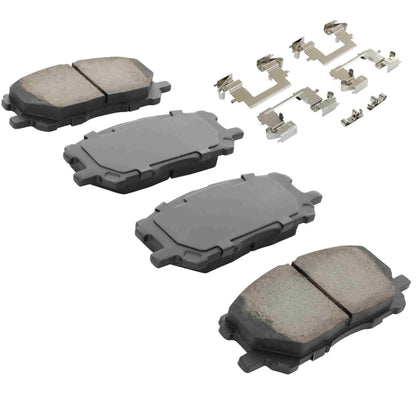 Quality-Built Quality-Built Work Force Heavy Duty Brake Pads w/ Hardware 1002-1005M