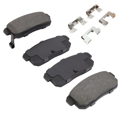 Quality-Built Quality-Built Work Force Heavy Duty Brake Pads w/ Hardware 1002-1008M