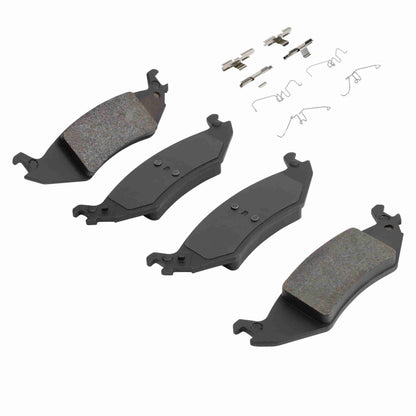Quality-Built Quality-Built Work Force Heavy Duty Brake Pads w/ Hardware 1002-1046M
