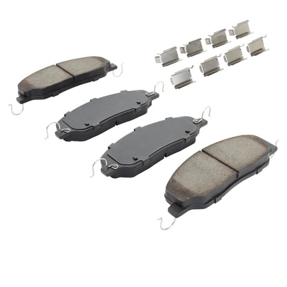 Quality-Built Quality-Built Work Force Heavy Duty Brake Pads w/ Hardware 1002-1081M