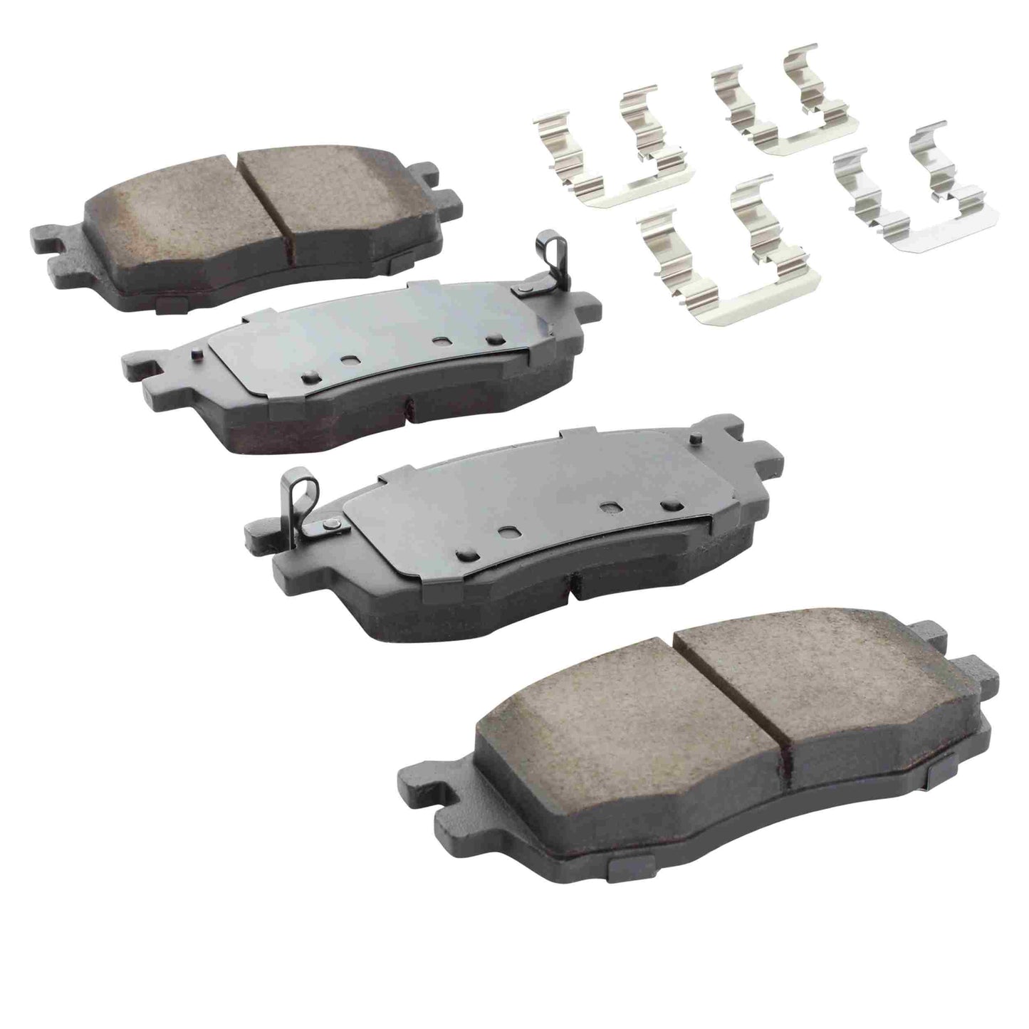 Quality-Built Quality-Built Work Force Heavy Duty Brake Pads w/ Hardware 1002-1156M