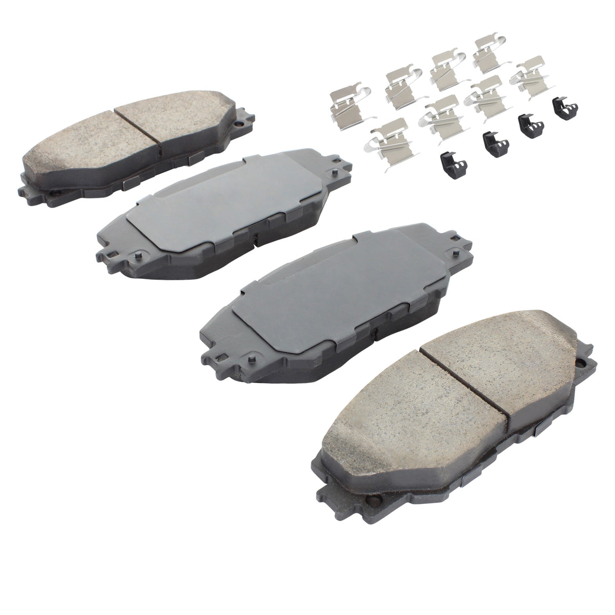 Quality-Built Quality-Built Work Force Heavy Duty Brake Pads w/ Hardware 1002-1211M