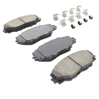 Quality-Built Quality-Built Work Force Heavy Duty Brake Pads w/ Hardware 1002-1211M