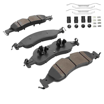 Quality-Built Quality-Built Work Force Heavy Duty Brake Pads w/ Hardware 1002-1278M