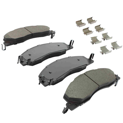 Quality-Built Quality-Built Work Force Heavy Duty Brake Pads w/ Hardware 1002-1399M