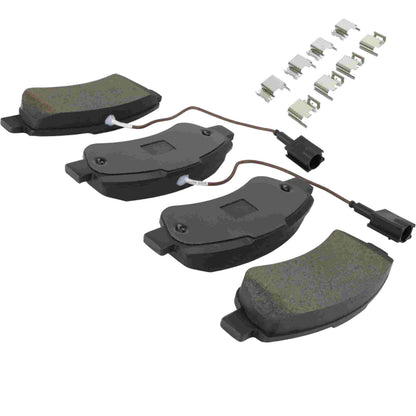 Quality-Built Quality-Built Work Force Heavy Duty Brake Pads 1002-1490AM