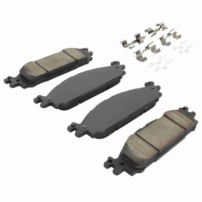 Quality-Built Quality-Built Work Force Heavy Duty Brake Pads w/ Hardware 1002-1508M