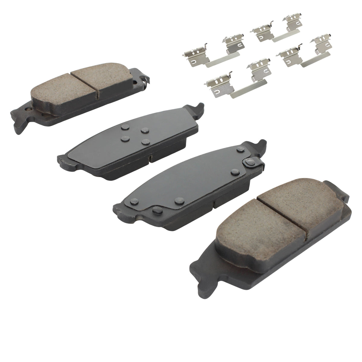 Quality-Built Quality-Built Work Force Heavy Duty Brake Pads w/ Hardware 1002-1707M