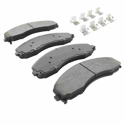 Quality-Built Quality-Built Work Force Heavy Duty Brake Pads w/ Hardware 1002-2018M