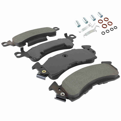 Quality-Built Black Series Semi-Metallic Brake Pads 1003-0052AM