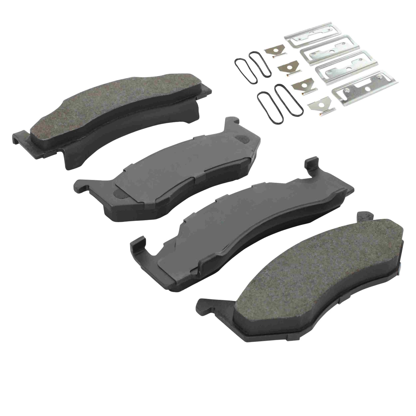 Quality-Built Black Series Semi-Metallic Brake Pads 1003-0123M