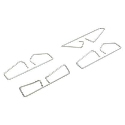 Quality-Built Black Series Semi-Metallic Brake Pads 1003-0203M