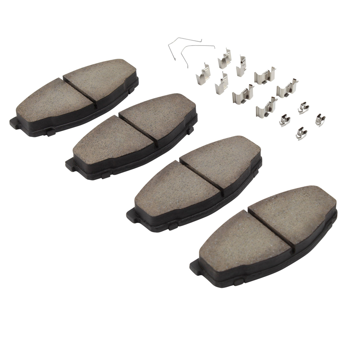 Quality-Built Black Series Ceramic Brake Pads 1003-0207C