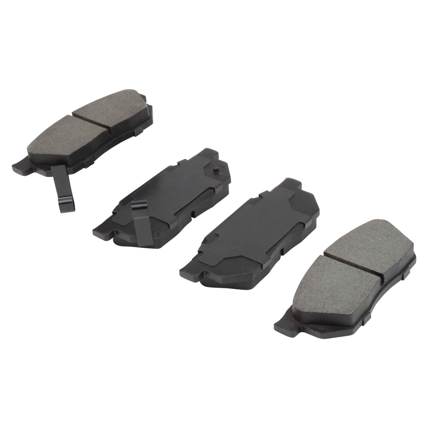 Quality-Built Black Series Semi-Metallic Brake Pads 1003-0256M