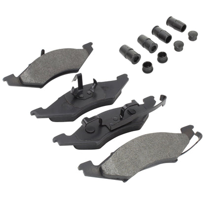 Quality-Built Black Series Semi-Metallic Brake Pads 1003-0257M