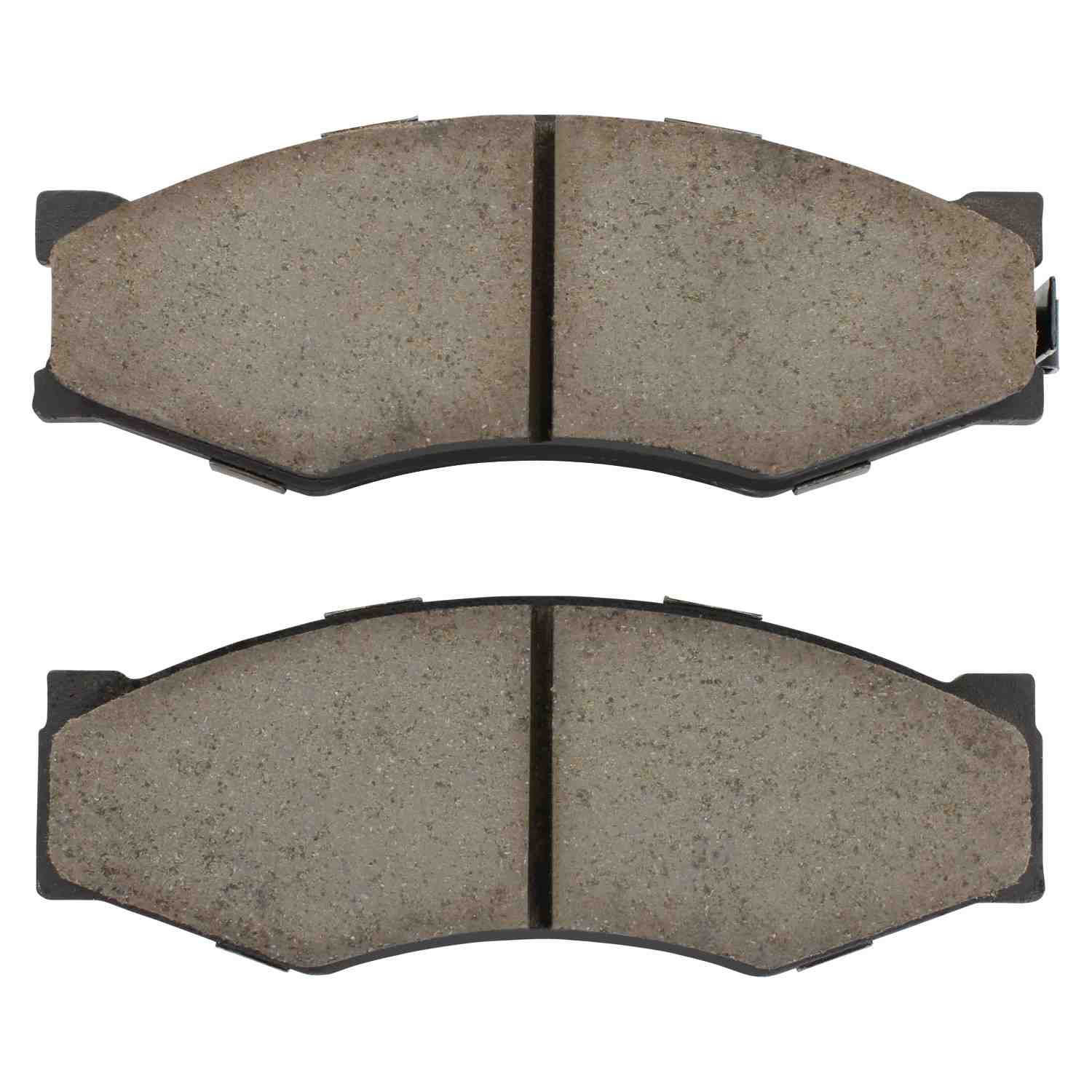 Quality-Built Black Series Semi-Metallic Brake Pads 1003-0266M