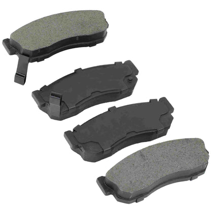 Quality-Built Black Series Semi-Metallic Brake Pads 1003-0275M