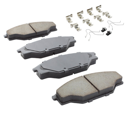Quality-Built Black Series Ceramic Brake Pads 1003-0303C