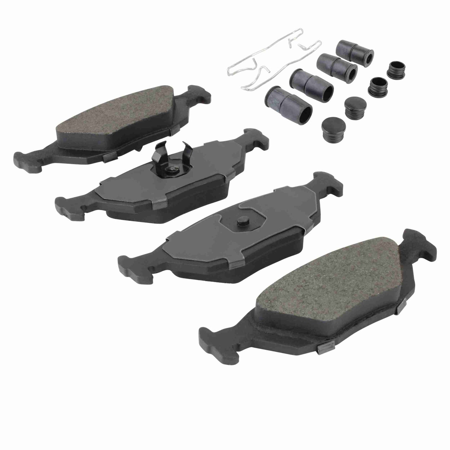 Quality-Built Black Series Semi-Metallic Brake Pads 1003-0322M