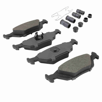 Quality-Built Black Series Semi-Metallic Brake Pads 1003-0322M