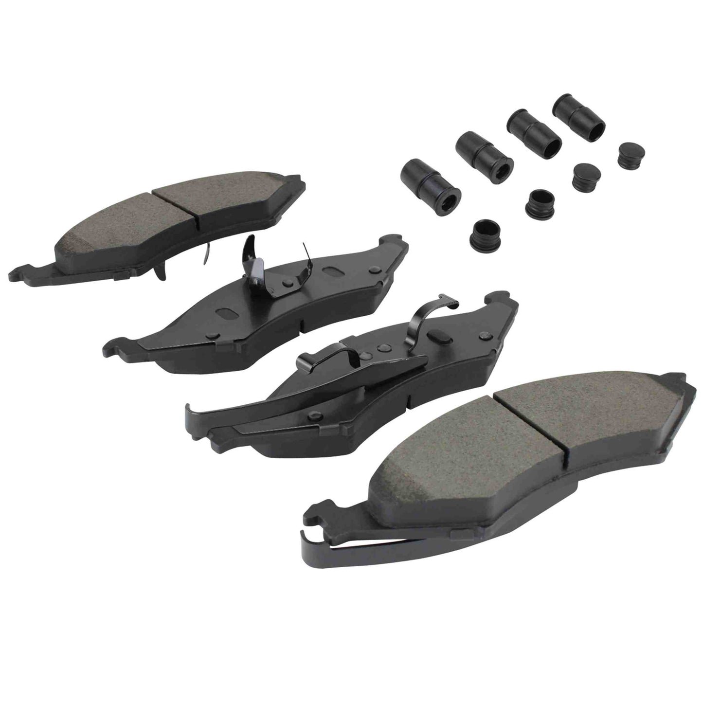 Quality-Built Black Series Semi-Metallic Brake Pads 1003-0324M