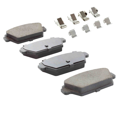 Quality-Built Black Series Ceramic Brake Pads 1003-0329C