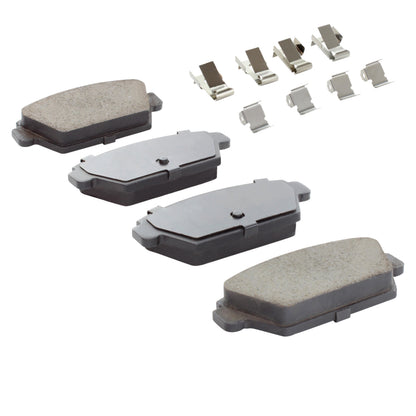 Quality-Built Black Series Ceramic Brake Pads 1003-0329C
