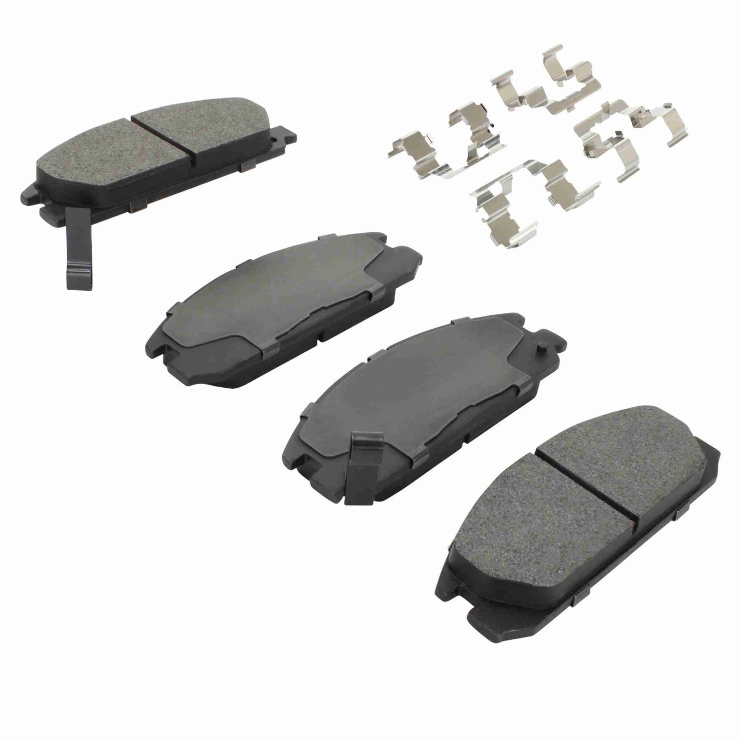 Quality-Built Black Series Semi-Metallic Brake Pads 1003-0334M