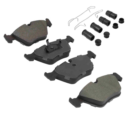Quality-Built Black Series Semi-Metallic Brake Pads 1003-0394AM