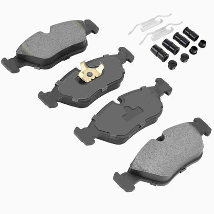 Quality-Built Black Series Semi-Metallic Brake Pads 1003-0395M