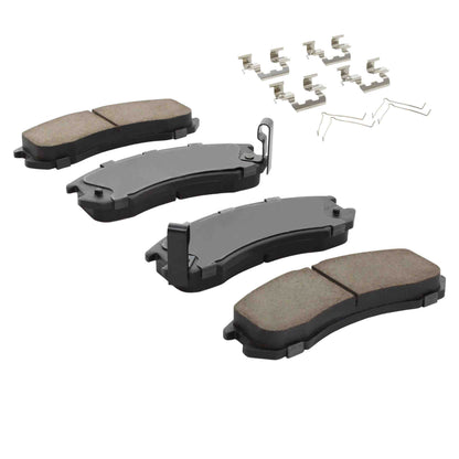 Quality-Built Black Series Ceramic Brake Pads 1003-0399C