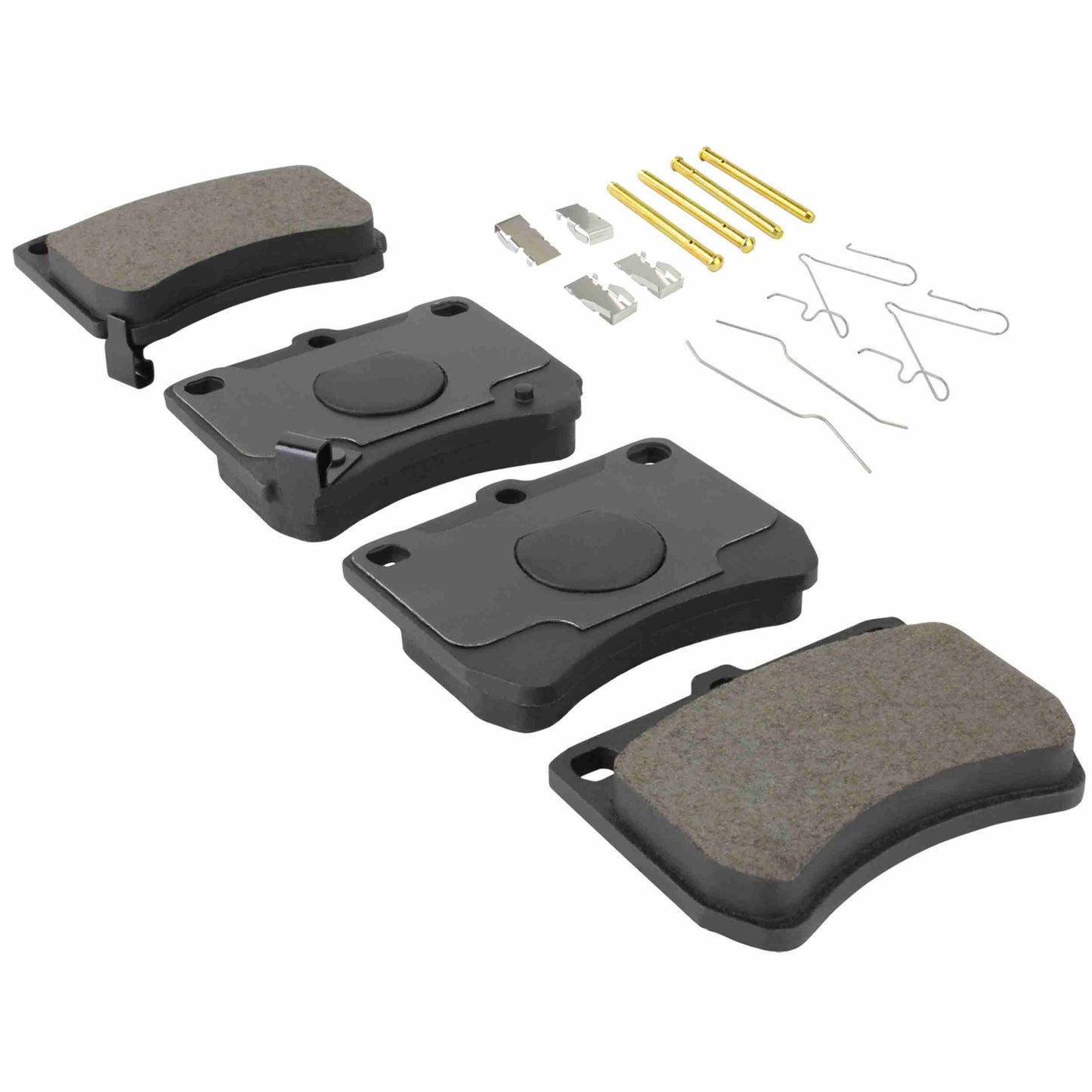 Quality-Built Black Series Semi-Metallic Brake Pads 1003-0402M
