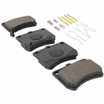 Quality-Built Black Series Semi-Metallic Brake Pads 1003-0402M