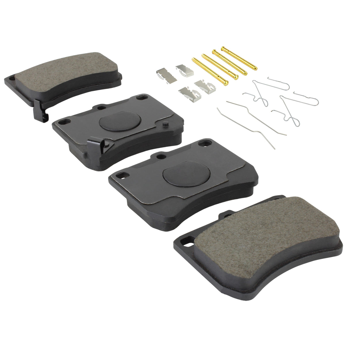 Quality-Built Black Series Semi-Metallic Brake Pads 1003-0402M