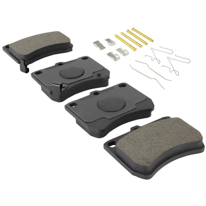 Quality-Built Black Series Semi-Metallic Brake Pads 1003-0402M