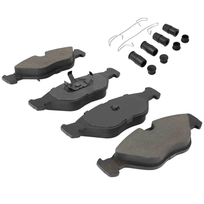 Quality-Built Black Series Semi-Metallic Brake Pads 1003-0403M