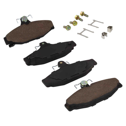 Quality-Built Black Series Ceramic Brake Pads 1003-0413C